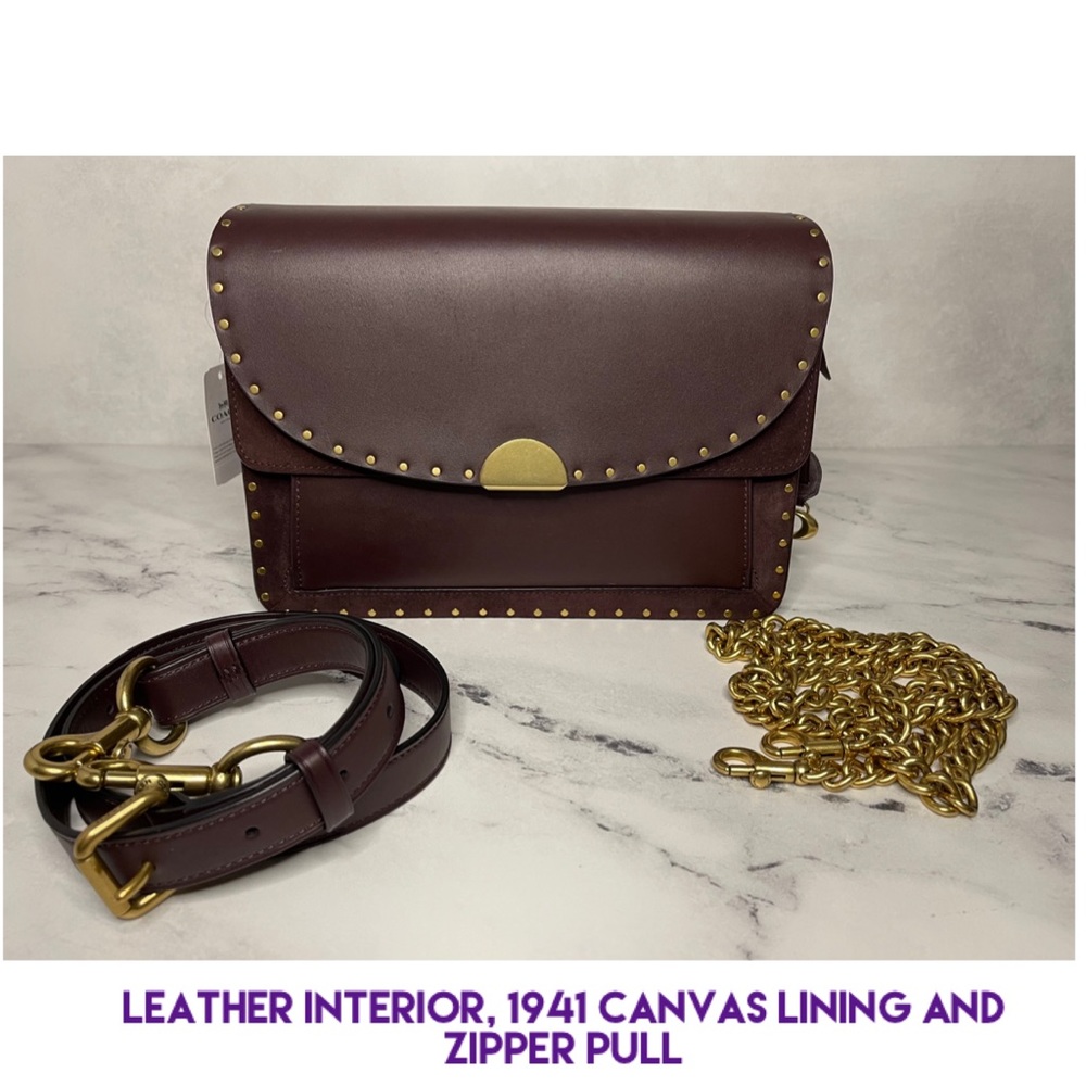 COACH DREAMER Rivets Shoulder Bag, 1941